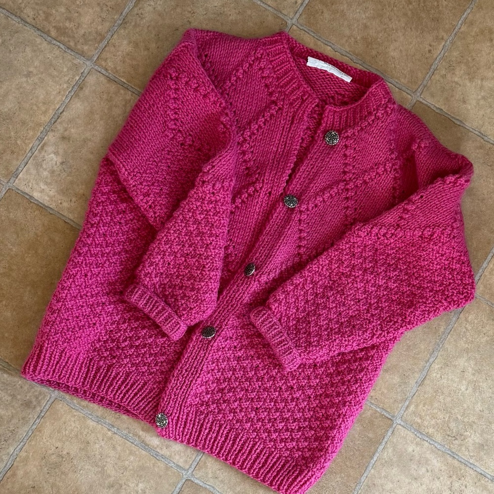 Women's Pink Knit Sweater